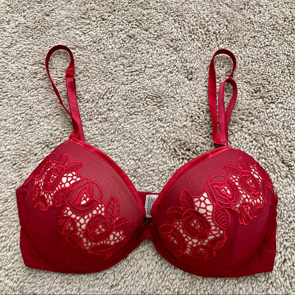Calvin Klein Plunge Push Up Bra